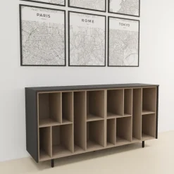 Libreria Las mobili in legno scontata -30%: scopri Sigma a giorno