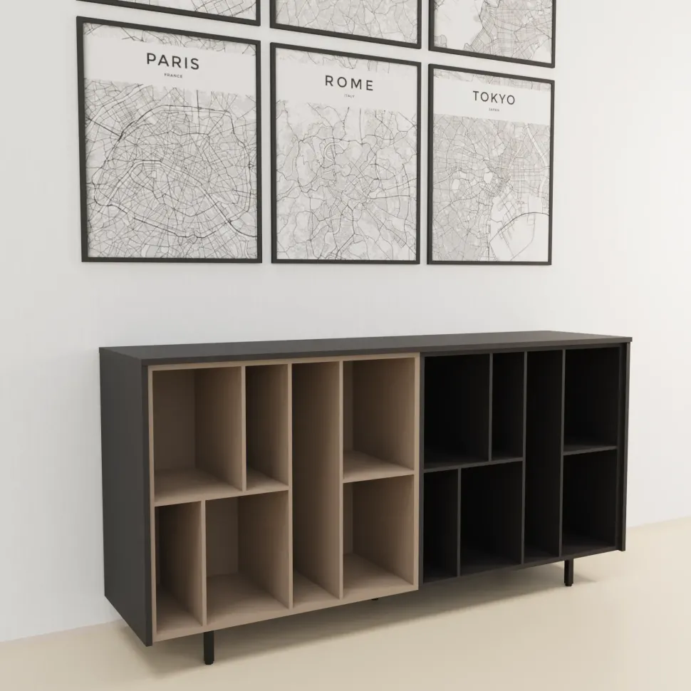 Libreria Las mobili in legno scontata -30%: scopri Sigma a giorno