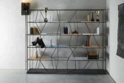 Libreria Libreria lexington  Bontempi in stile design con forte sconto