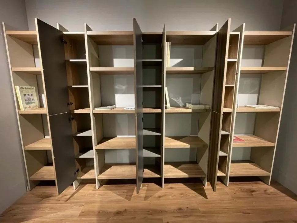 Libreria Mito linosa stile moderna di Imab in offerta