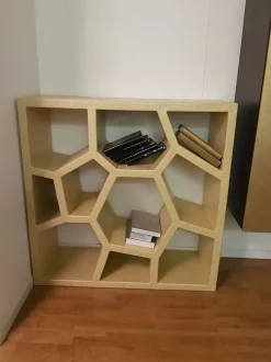 Libreria modello Opus incertum di Casamania by frezza a prezzo Outlet