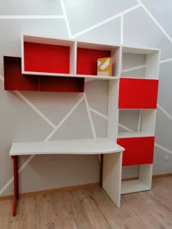 Libreria modello Outline di Moretti compact a prezzo Outlet