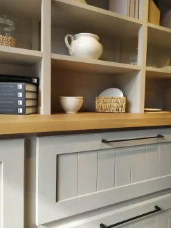 Libreria modello Provenza di Lube cucine in Offerta Outlet