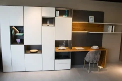 Libreria Modo Sangiacomo in stile moderna a prezzi outlet