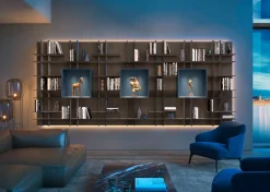 Libreria Movida cube stile design di Olivieri scontata del 30%