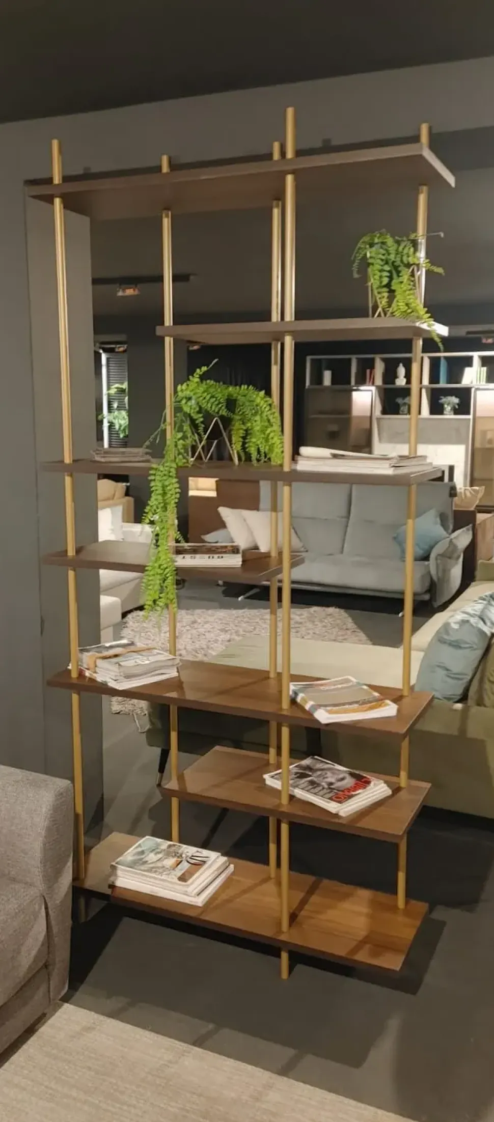 Libreria Nature design in metallo scontata -40%: scopri Libreria random nature design