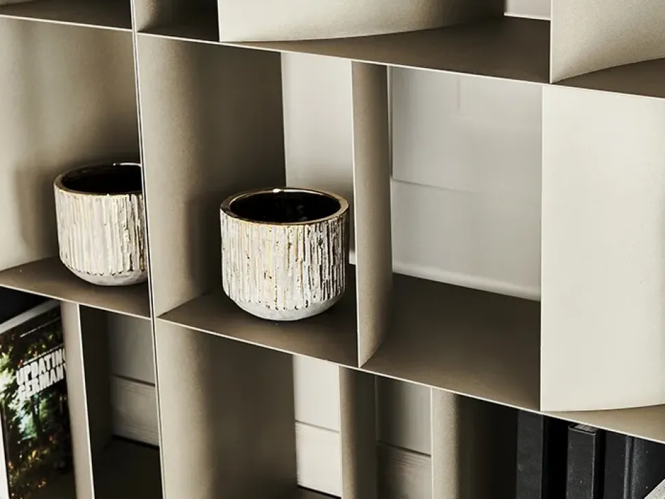 Libreria Nautilus stile moderno di Cattelan italia scontata