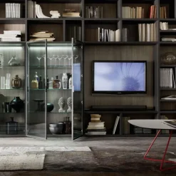 Libreria Orme in laccato opaco in Offerta Outlet: scopri Logico 26