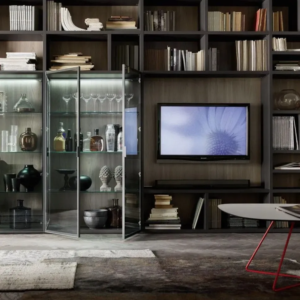 Libreria Orme in laccato opaco in Offerta Outlet: scopri Logico 26