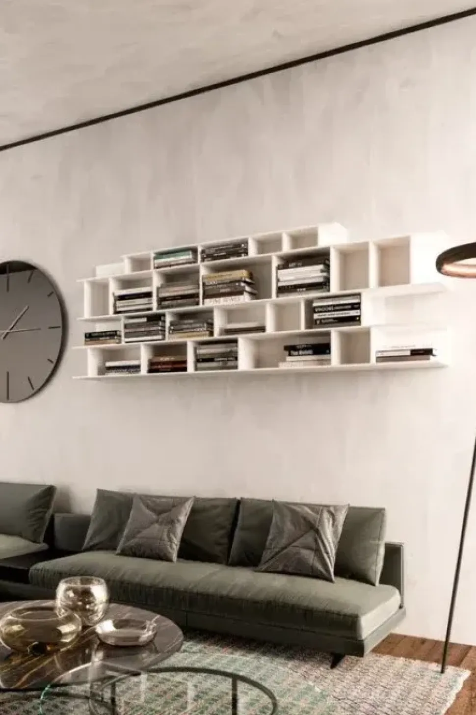 Libreria Ozzio in laccato opaco a prezzo Outlet: scopri Byblos