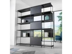 Libreria Pezzani in laminato opaco a prezzo scontato: scopri Musa