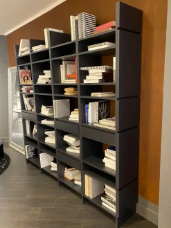 Libreria Pianca in laccato opaco in Offerta Outlet: scopri Unless