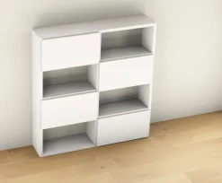 Libreria Sangiacomo in laccato opaco a prezzo Outlet: scopri Libreria modo