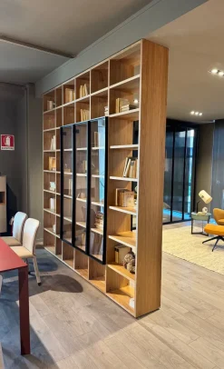Libreria Selecta stile moderna di Lema scontata del 40%