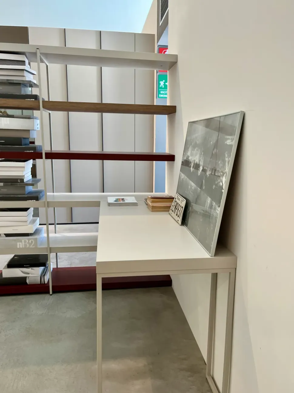 Libreria Tomasella in laccato opaco a prezzo Outlet: scopri Fortebraccio