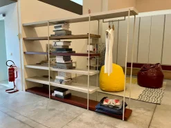 Libreria Tomasella in laccato opaco a prezzo Outlet: scopri Fortebraccio