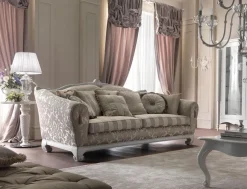 Lineare Divano cortina in piuma luxury italia Md work in Offerta Outlet