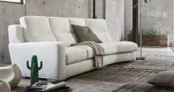 Lineare Divano pelle luxury italia  Md work: con uno SCONTO ESCLUSIVO del 40%