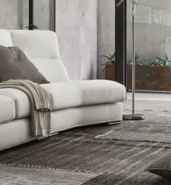 Lineare Divano pelle luxury italia  Md work: con uno SCONTO ESCLUSIVO del 40%