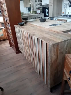 Madia Credenza line nordic 3 ante  di Nuovi mondi collection a prezzi convenienti