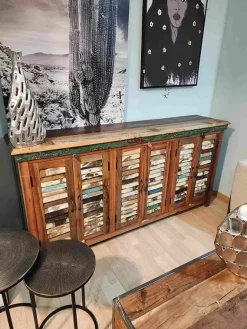 Madia Credenza persiane 180 di Outlet etnico a prezzi outlet