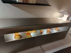 Madia di Alf da fre in laccato opaco Metropolis in Offerta Outlet