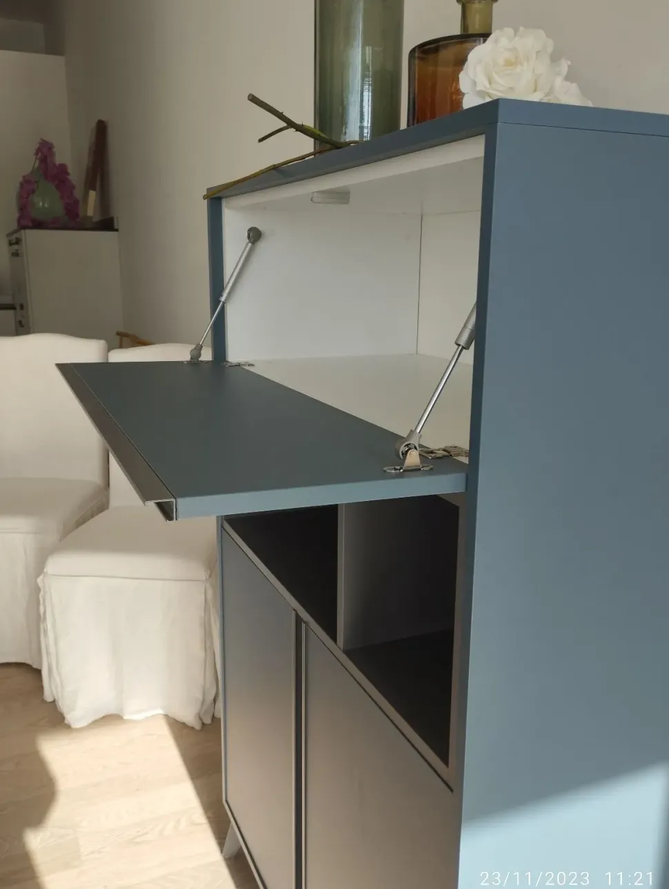 Madia di Colombini casa in laminato opaco Golf a prezzo Outlet