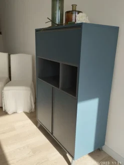 Madia di Colombini casa in laminato opaco Golf a prezzo Outlet