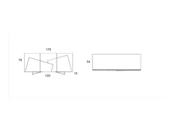 Madia di Compar in legno Athena a prezzo scontato