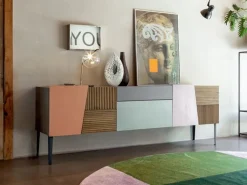 Madia di Devina nais in legno Madia zero.16 con decoro a prezzo riservato