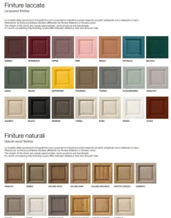 Madia di Devina nais in legno Madia zero.16 white effetto grezzo a prezzo riservato