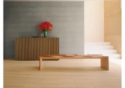 Madia di Horm in legno Leon wood a prezzo Outlet