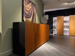 Madia di Horm in legno Leon wood moca a prezzo riservato