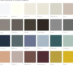 Madia di Lago in vetro Materia 1007 a prezzo riservato