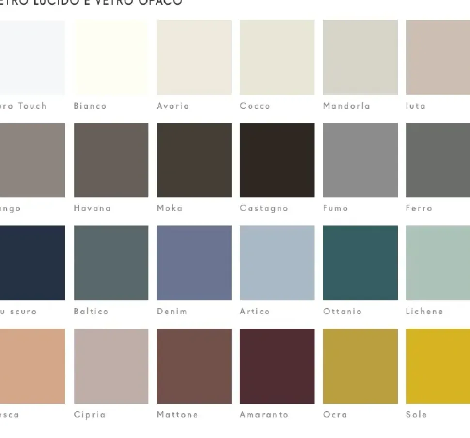 Madia di Lago in vetro Materia 1007 a prezzo riservato