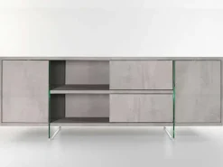 Madia di Pezzani in laminato materico Madison a prezzo Outlet