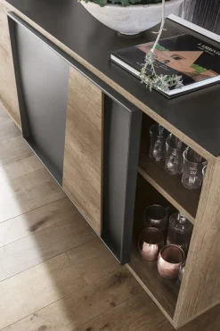 Madia di Target point in laminato materico Modus a prezzo riservato