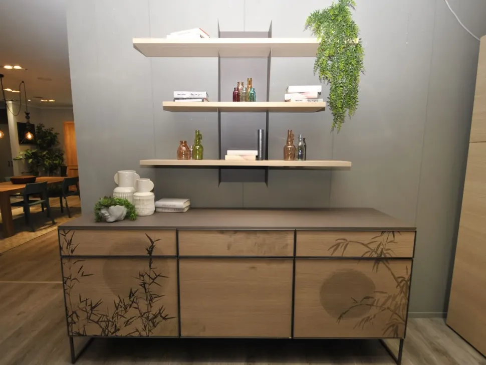 Madia di Tomasella in laminato materico Vinci a prezzo scontato