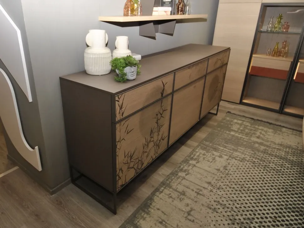 Madia di Tomasella in laminato materico Vinci a prezzo scontato