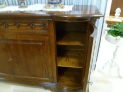 Madia in legno stile classico Bombata Artigianale