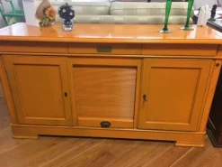 Madia in stile classico Credenzina bassa i quadrifogli di Artigianale in Offerta Outlet