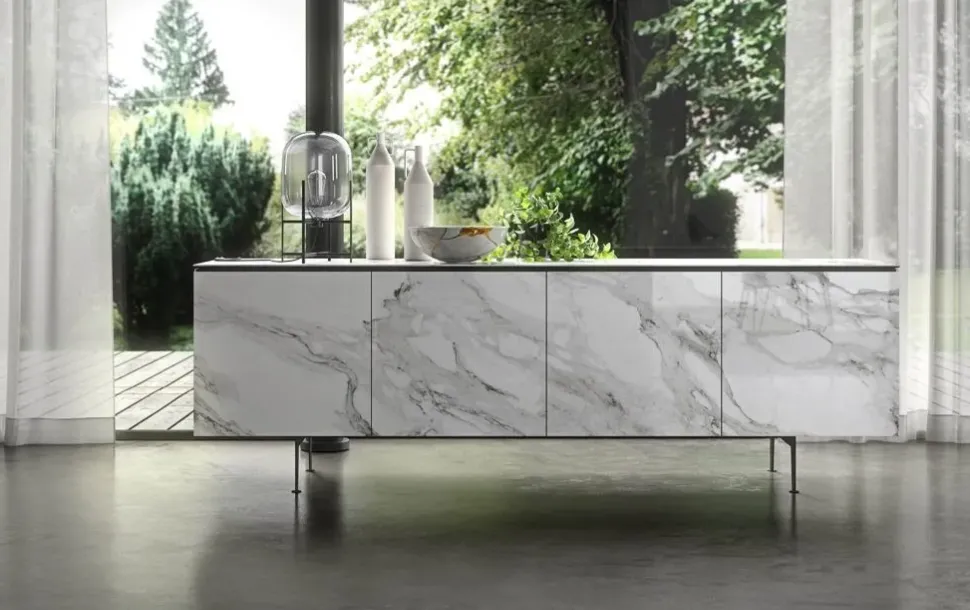 Madia in stile design Armor di Ozzio in Offerta Outlet