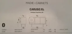Madia in stile design Caruso xl di Miniforms a prezzo Outlet