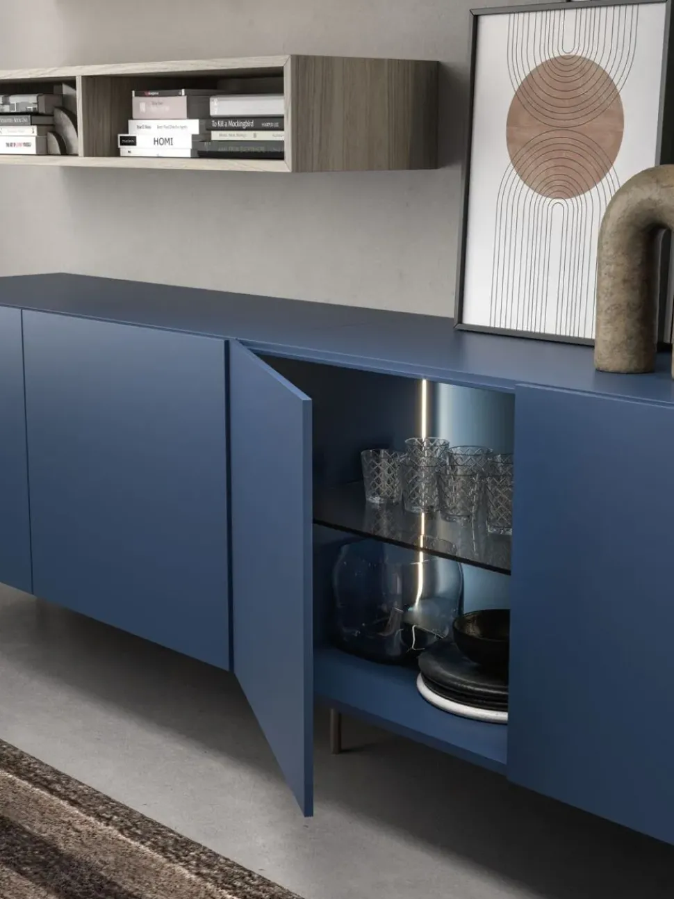 Madia in stile design Compongo * di Orme a prezzo Outlet