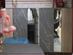 Madia in stile design Horizon di Mobilgam a prezzo scontato