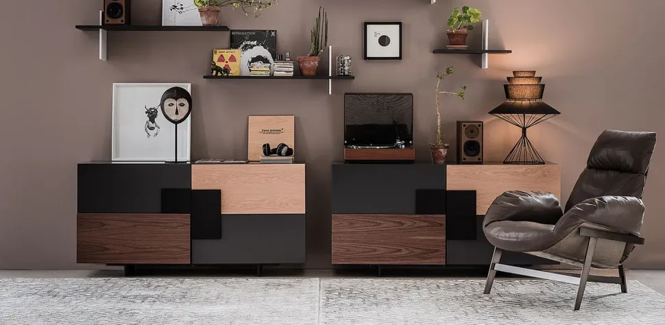 Madia in stile design Torino di Cattelan italia in Offerta Outlet