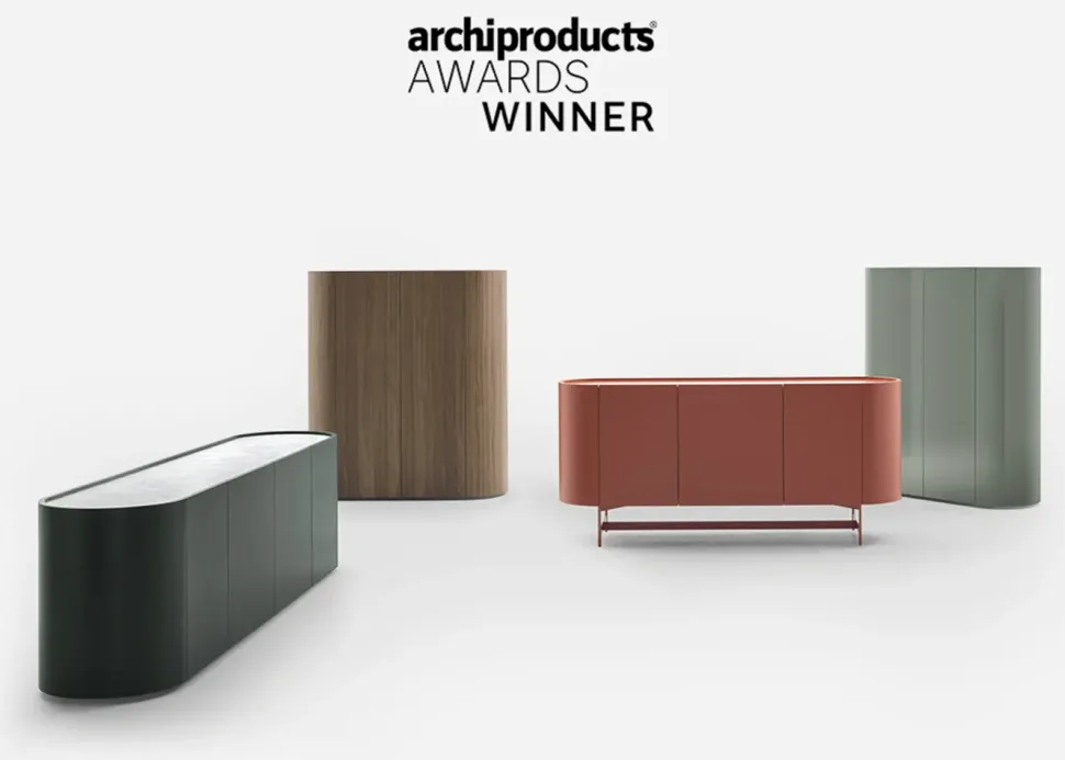 Madia in stile moderno Credenza modello dedalo di Pianca in Offerta Outlet