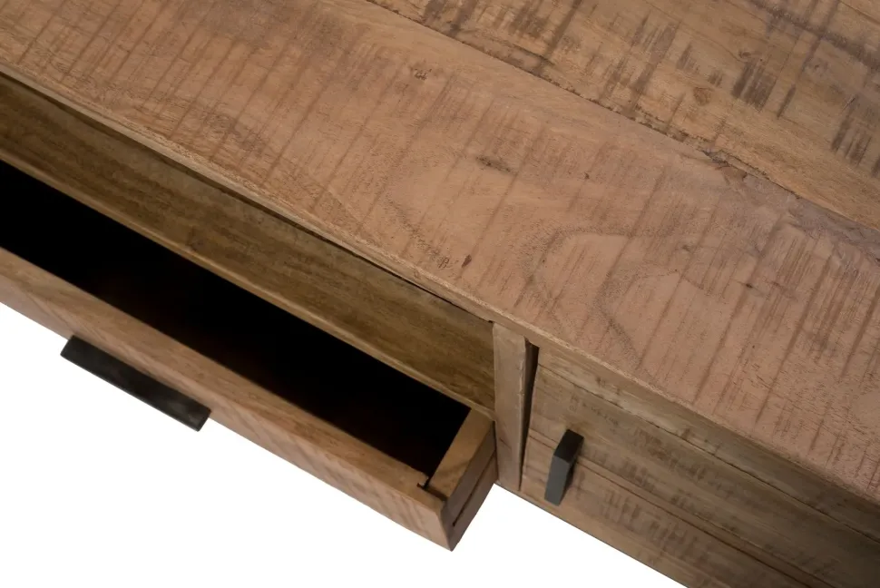 Madia in stile moderno Madia industrial portatv legno e ferro in offerta di Outlet etnico in Offerta Outlet