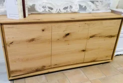 Madia in stile moderno Rovere cz900/3 di Artigianale a prezzo Outlet