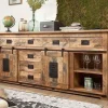 Madia Madiam credenza newport jupiter maxi ante scorrevole e cassetti  in stile moderno di Outlet etnico in Offerta Outlet